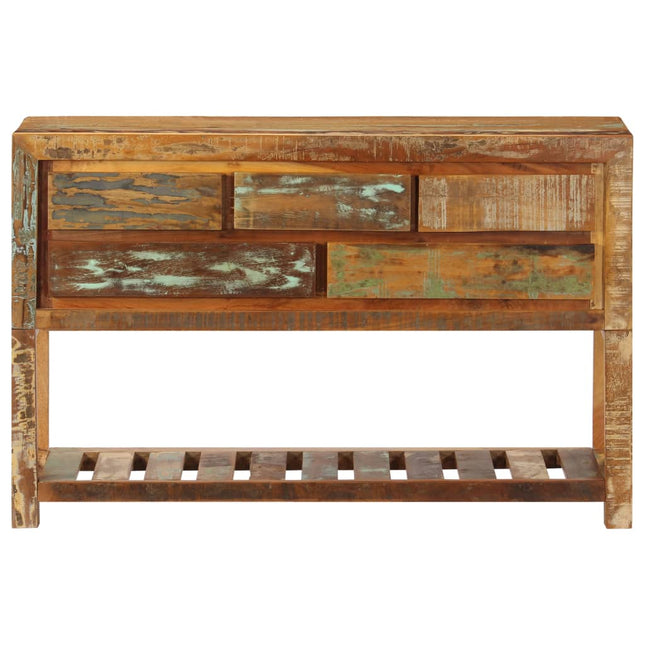 Buffet 120X30X75 Cm Bois De Récupération Solide