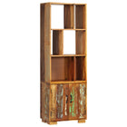 Bibliothèque 60X35X180 Cm Bois De Récupération Solide