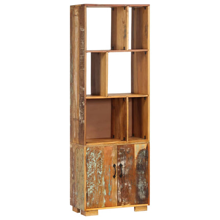 Bibliothèque 60X35X180 Cm Bois De Récupération Solide