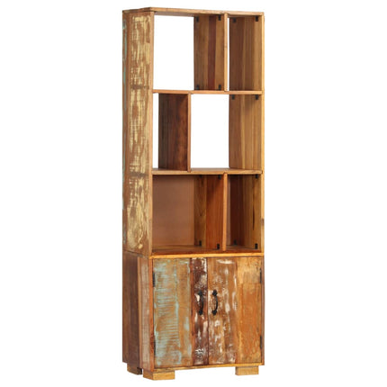 Bibliothèque 60X35X180 Cm Bois De Récupération Solide