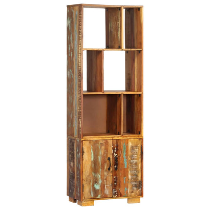 Bibliothèque 60X35X180 Cm Bois De Récupération Solide