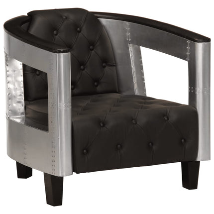 Fauteuil En Style D'aviation Cuir Véritable