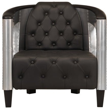 Fauteuil En Style D'aviation Cuir Véritable