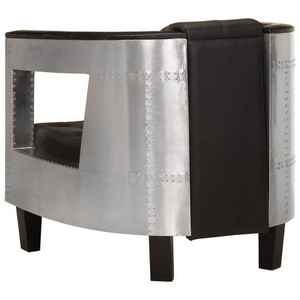 Fauteuil En Style D'aviation Cuir Véritable