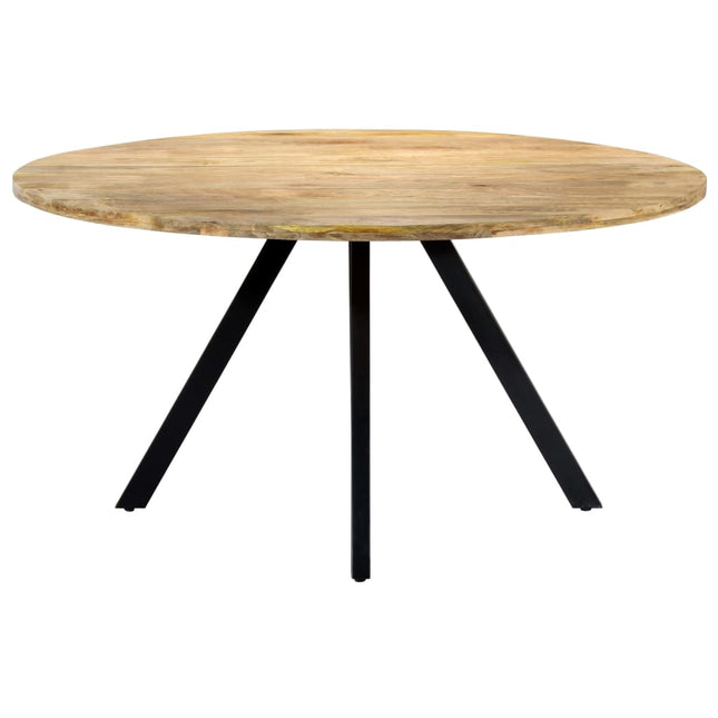 Table De Salle À Manger 150X73 Cm Bois De Manguier Solide