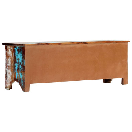 Meuble Tv 120X30X40 Cm Bois De Récupération Massif