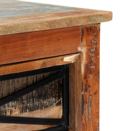 Meuble Tv 120X30X40 Cm Bois De Récupération Massif