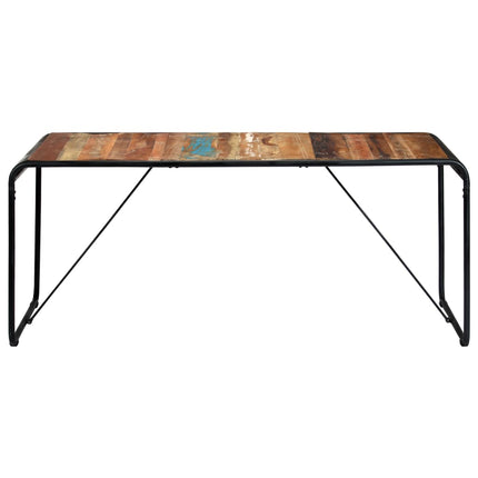 Table À Manger Bois De Récupération Massif