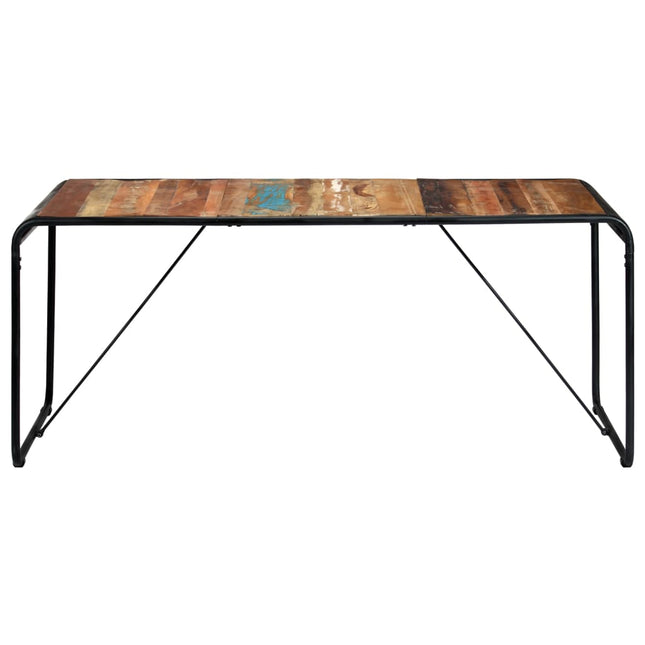 Table À Manger Bois De Récupération Massif