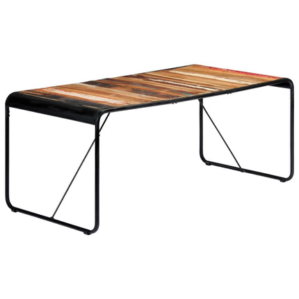 Table À Manger Bois De Récupération Massif