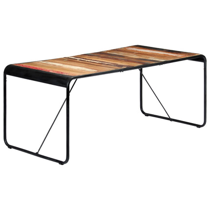 Table À Manger Bois De Récupération Massif