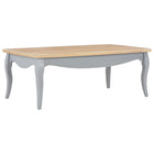 Table Basse 110X60X40 Cm Bois De Pin Massif