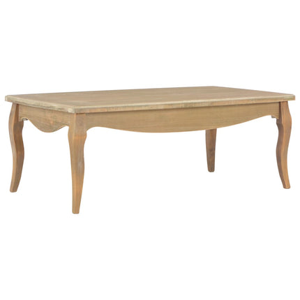 Table Basse 110X60X40 Cm Bois De Pin Massif