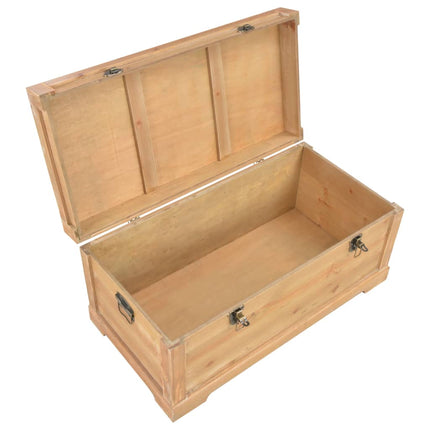 Coffre De Rangement Avec Coussin 80X40X40 Cm Mdf