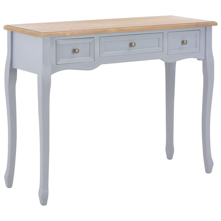 Table De Console Et Coiffeuse Avec 3 Tiroirs