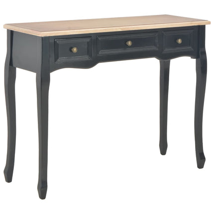 Table De Console Et Coiffeuse Avec 3 Tiroirs