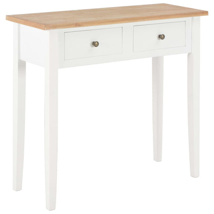 Table De Console Et Coiffeuse Avec 2 Tiroirs