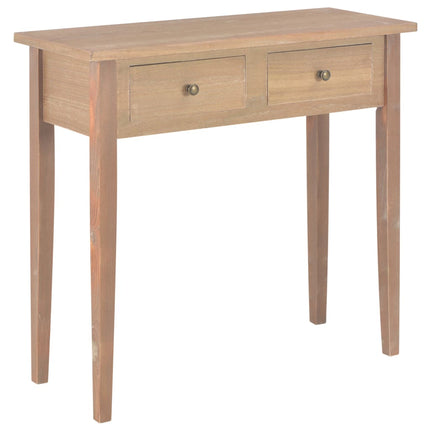 Table De Console Et Coiffeuse Avec 2 Tiroirs