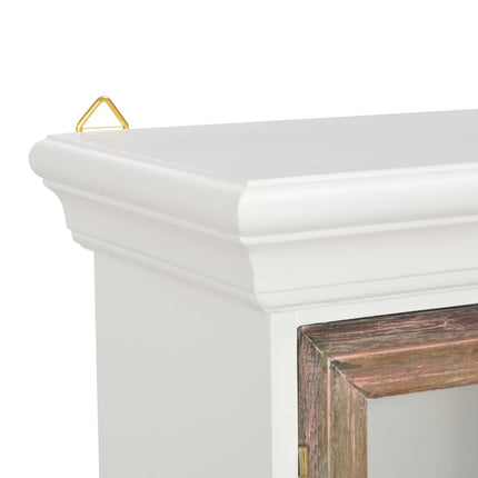 Armoire Murale Blanc 49X22X59 Cm Bois D'ingénierie