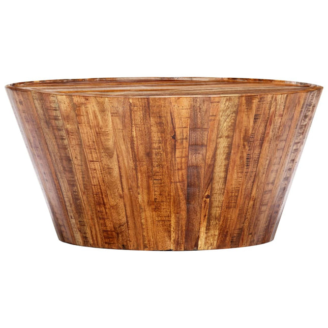 Table Basse Bois Massif De Manguier Brut