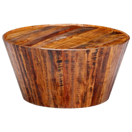 Table Basse Bois Massif De Manguier Brut