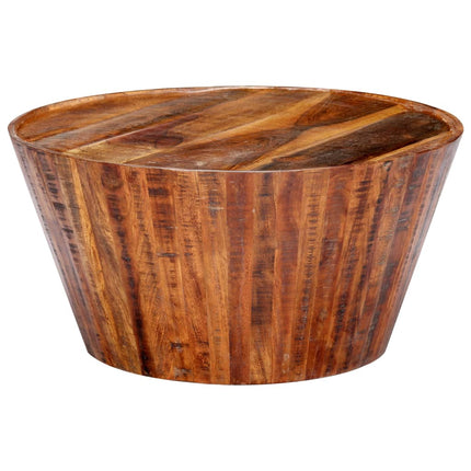 Table Basse Bois Massif De Manguier Brut
