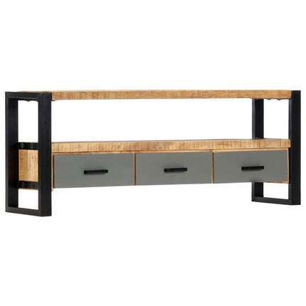 Meuble Tv 130X30X Bois Massif De Manguier