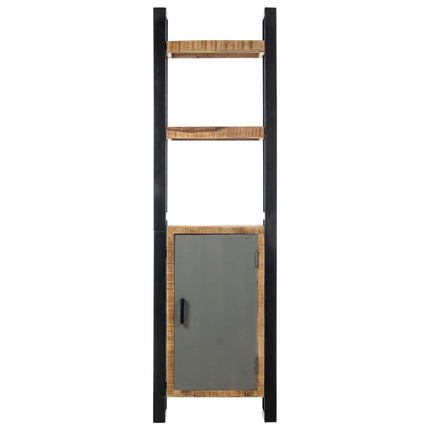 Bibliothèque 50X30X170 Cm Bois De Manguier Solide