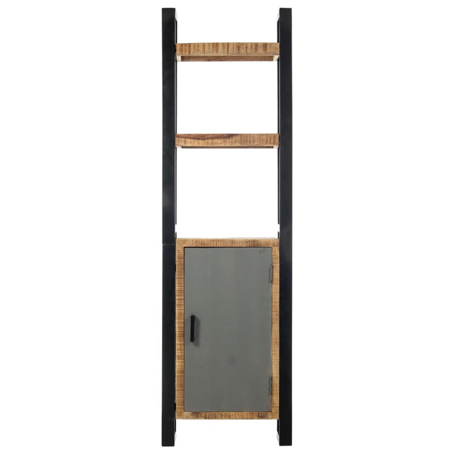 Bibliothèque 50X30X170 Cm Bois De Manguier Solide