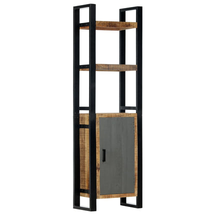 Bibliothèque 50X30X170 Cm Bois De Manguier Solide
