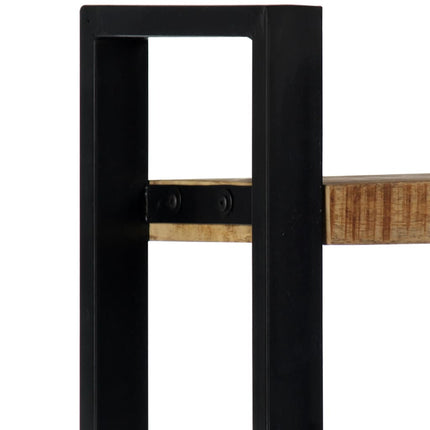Bibliothèque 50X30X170 Cm Bois De Manguier Solide