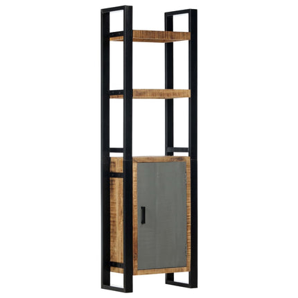Bibliothèque 50X30X170 Cm Bois De Manguier Solide