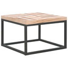 Table Basse 50X50X33,5 Cm Bois Massif