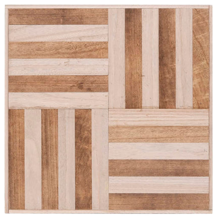 Table Basse 50X50X33,5 Cm Bois Massif
