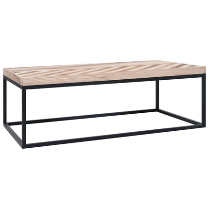 Table Basse 50X50X33,5 Cm Bois Massif
