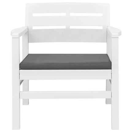Salon De Jardin 4 Pcs Plastique