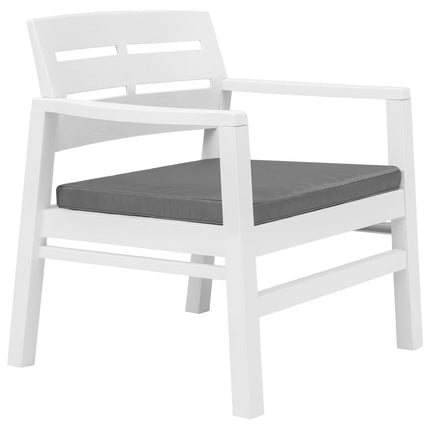 Salon De Jardin 4 Pcs Plastique