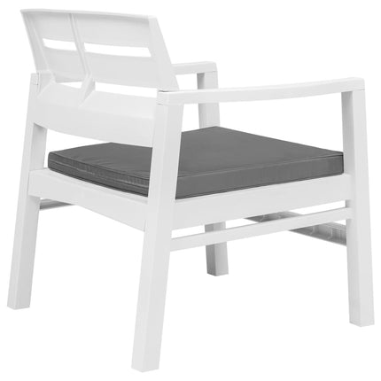 Salon De Jardin 4 Pcs Plastique