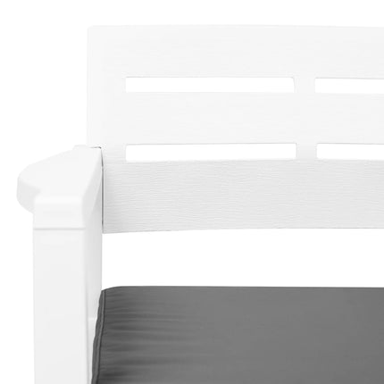 Salon De Jardin 4 Pcs Plastique