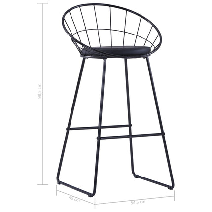 Chaises De Bar Lot De 2 Similicuir