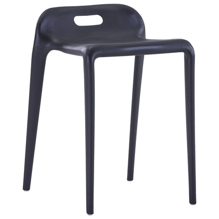 Tabourets Empilables Lot De 4 Plastique