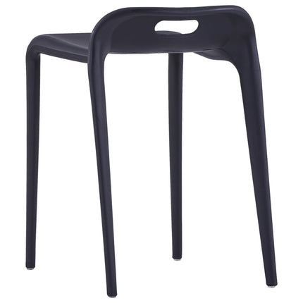 Tabourets Empilables Lot De 4 Plastique