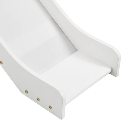 Lit Mezzanine D'enfants Avec Toboggan Et Échelle Pin 97X208 Cm