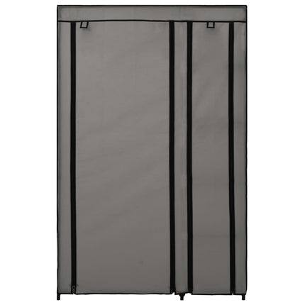 Garde-Robes Pliables 2 Pcs 110X45X175 Cm Tissu