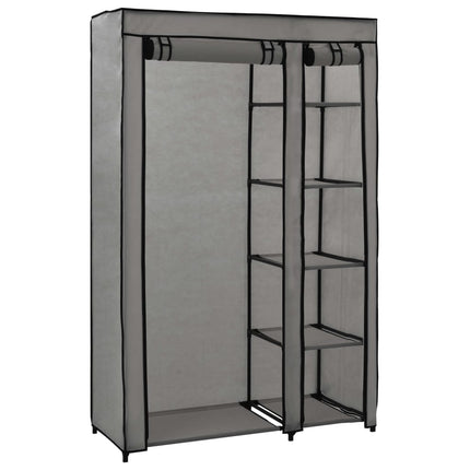 Garde-Robes Pliables 2 Pcs 110X45X175 Cm Tissu