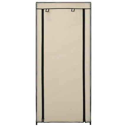 Armoire À Chaussures Avec Housse Tissu Crème