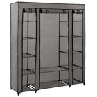 Armoire Avec Compartiments Et Tiges 150X45X176 Cm Tissu