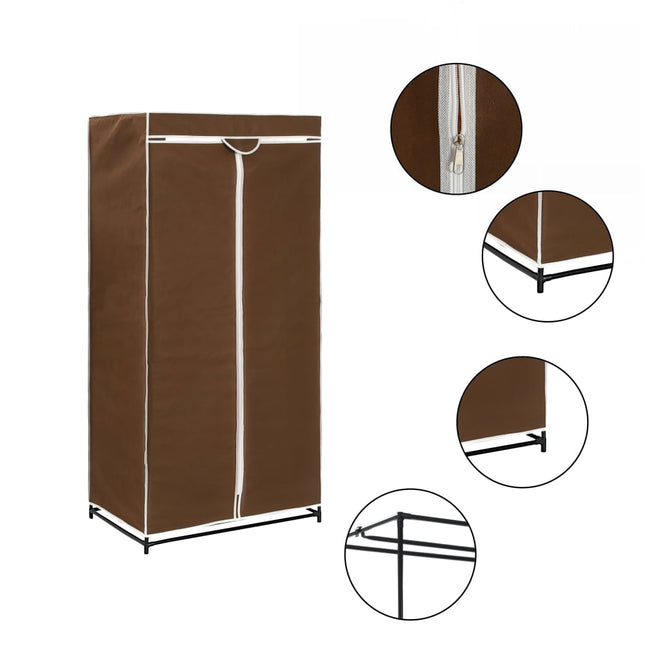 Garde-Robe 75X50X160 Cm