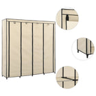Garde-Robe Avec 4 Compartiments 175X45X170 Cm