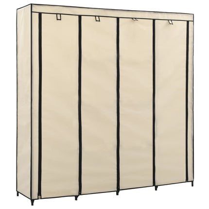 Garde-Robe Avec 4 Compartiments 175X45X170 Cm